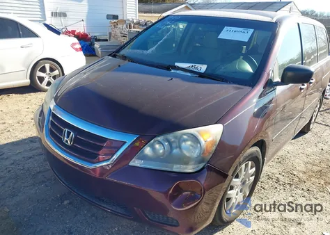 2009 Honda Odyssey Lx z USA, uszkodzony, nr VIN 5FNRL38259B041244